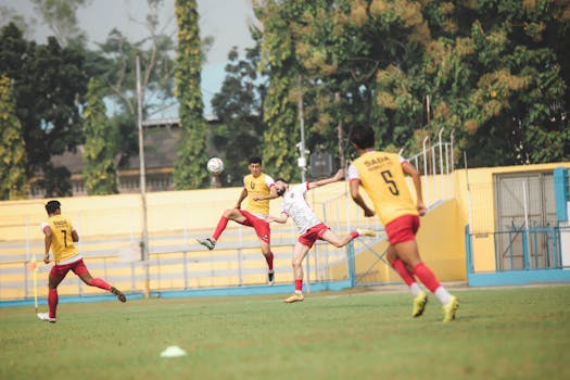 successful soccer manager giving instructions